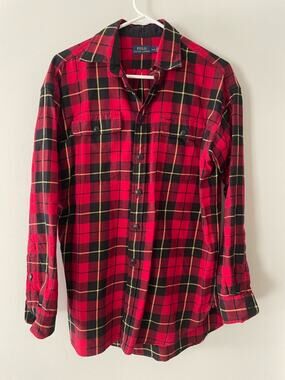 Polo Ralph Lauren  Men's Long Sleeve Plaid Button Down Shirt Size M